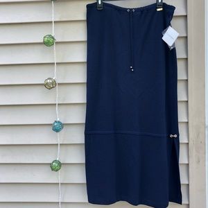 NAVY SKIRT - ST. JOHN SPORT BY MARIE GRAY